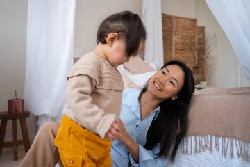 Orang tua mendukung anak dengan masalah kesehatan mental.