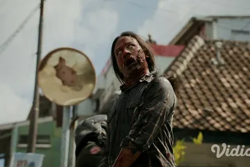 Sosok mayit di series Zona Merah.