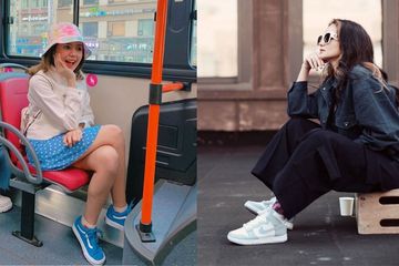 Selebriti dan Blogger Tanah Air Terjangkit Trend Sneakers