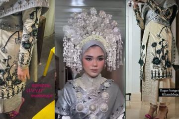BERITA TERPOPULER FASHION & BEAUTY: Gaun Pengantin Sivia Azizah ...