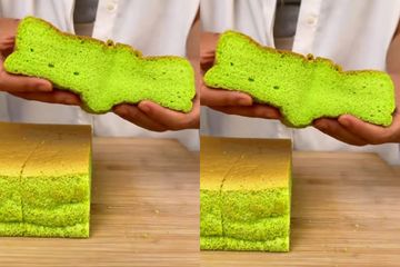 5 Tips Membuat Ogura Pandan, Kue Lembut dan Legit yang Viral di ...