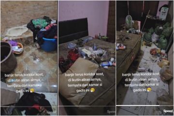 Viral di TikTok Kamar Kos Penuh Sampah Diduga Alami Hoarding ...