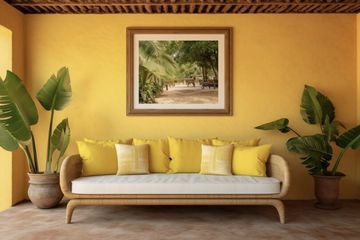 Cat Dinding Kuning? Ini 5 Pilihan Warna yang Pas untuk Gorden ...