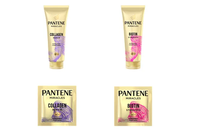 Pantene Miracles Hair Supplement Conditioner dan Pantene Miracles Hair Supplement Hair Mask. 