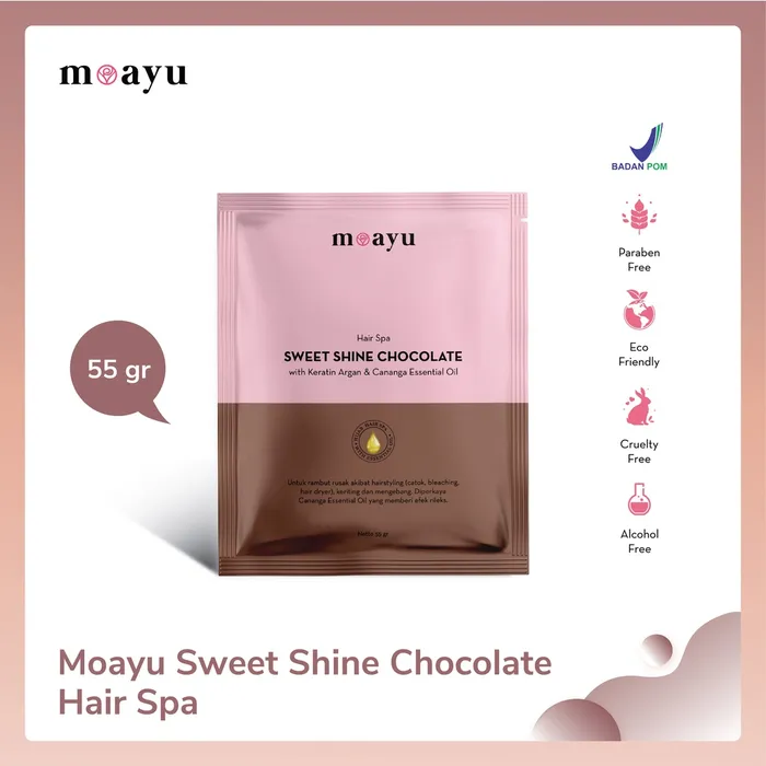 Moayu Sweet Shine Chocolate Keratin Argan Hair Spa 