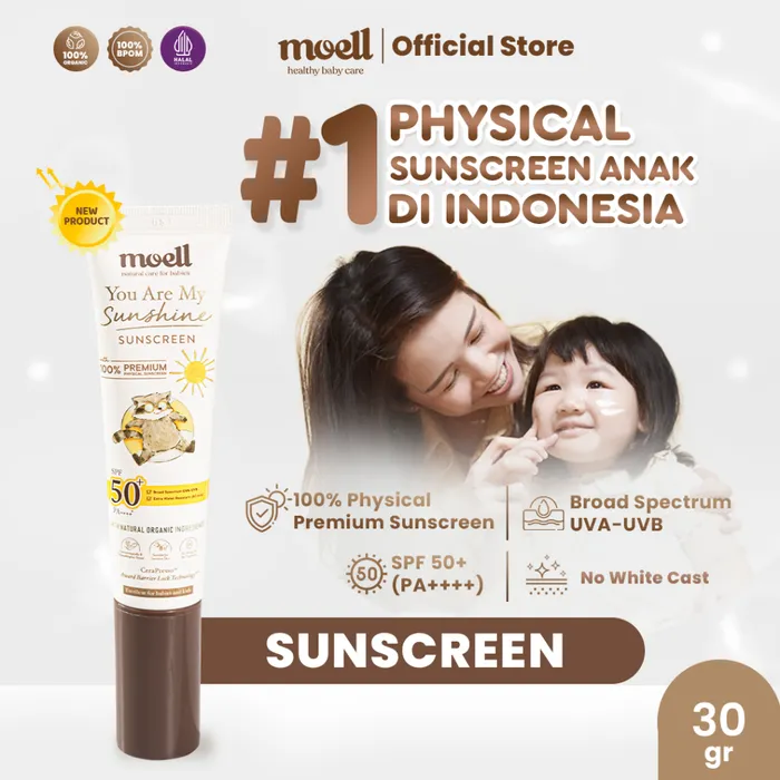 Rekomendasi Sunscreen Anak, Menutrisi dan Menyehatkan Kulit Si Kecil ...