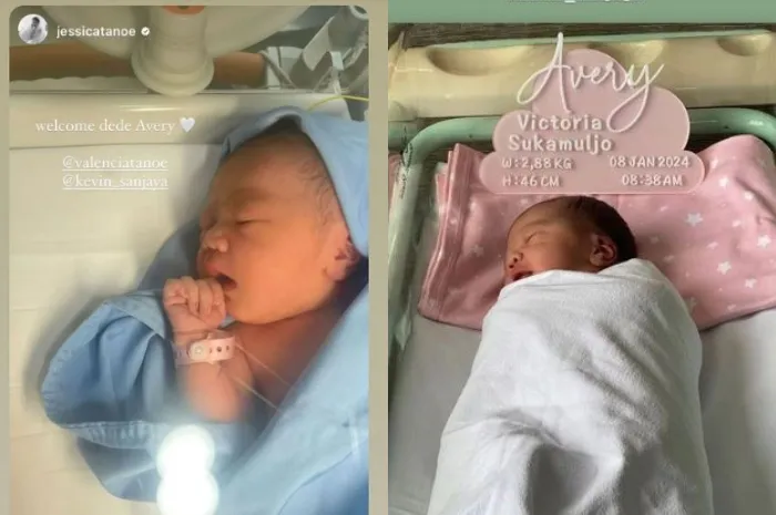 Putri cantik Kevin Sanjaya dan Valencia Tanoesoedibjo