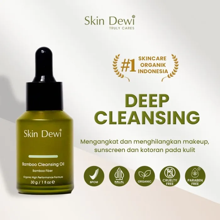  Skin Dewi Bamboo Cleansing oil - 30gr