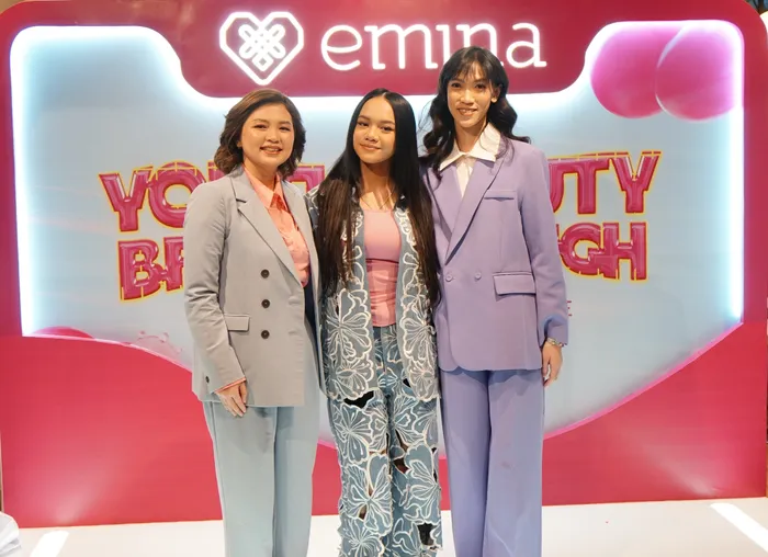 Para pembicara di &amp;ldquo;Emina Youth Beauty Breakthrough Vol 1; Voice of The Future&amp;rdquo; pada Jumat (15/3/2024).