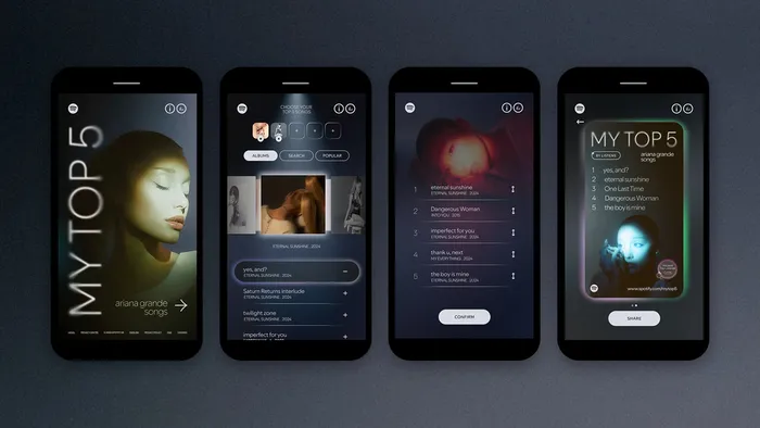 Cara bikin My Top 5 di Spotify.
