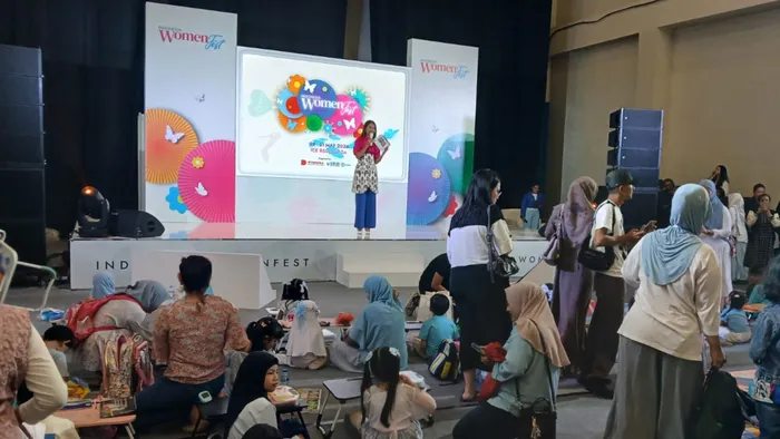 Hari kedua Indonesia Women Fest 2026 bertambah meriah. 