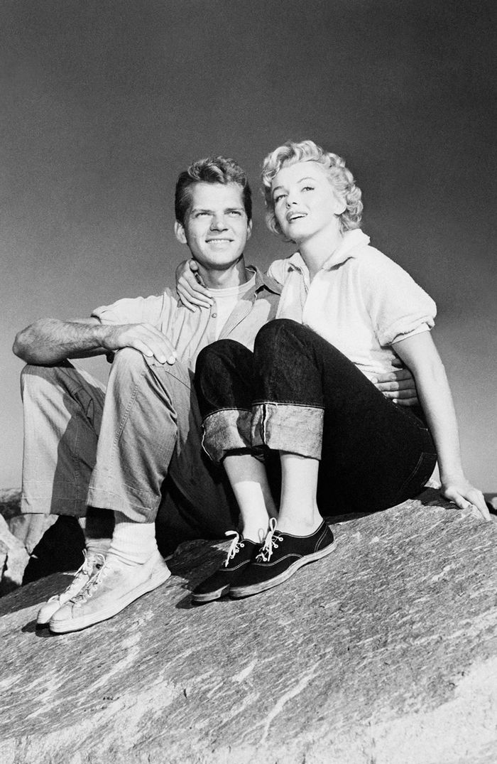 Marilyn Monroe and Keith Andes.