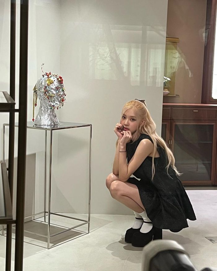 Gaya rambut Rose BLACKPINK.