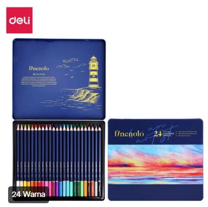 Deli Colored Pencil 24 warna