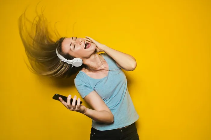 Pengalaman menikmati konser musik.