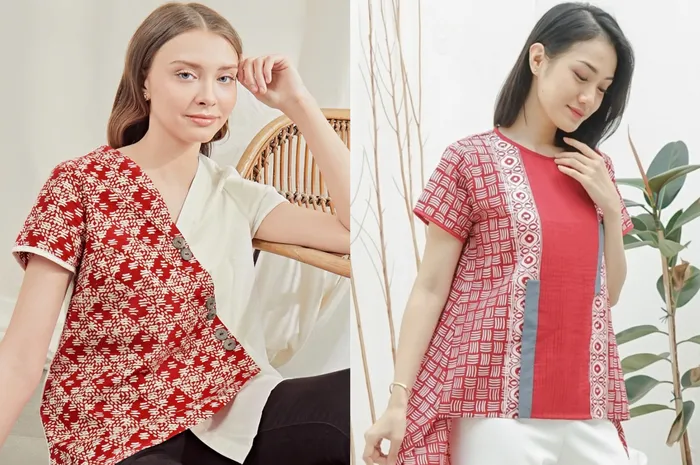 5 Rekomendasi Batik Bernuansa Merah Putih, Bisa Jadi Baju Agustusan ...