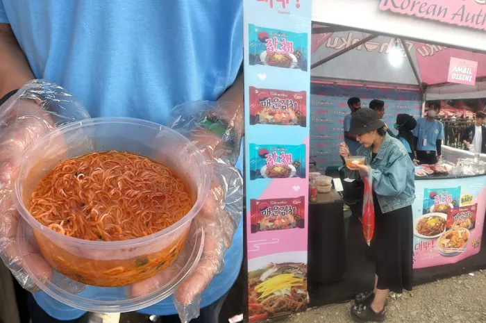 Bihun dengan rasa khas Korea