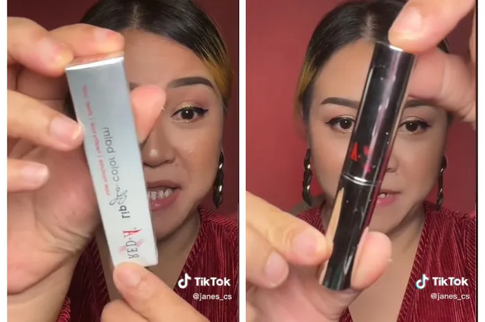 Red-A Lip Glo Color Balm viral di TikTok