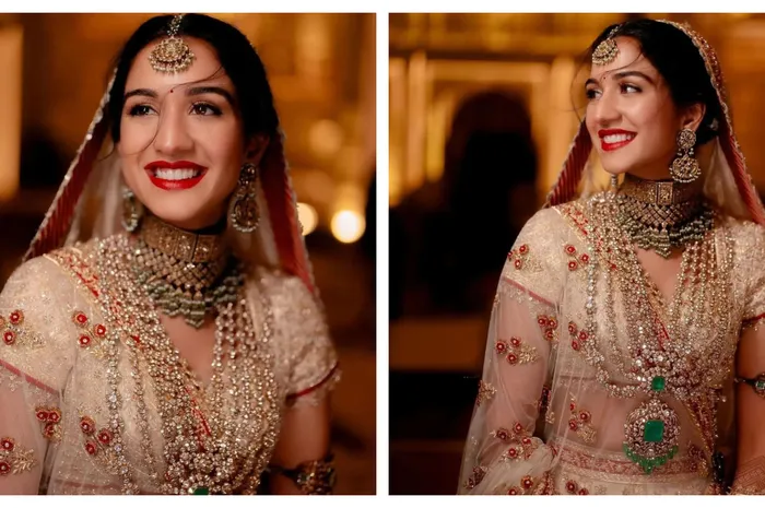 Seperti penampilan Radhika Merchant di hari pernikahan, begini karakter makeup ala pengantin India.