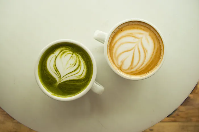 Kandungan kafein dalam matcha versus kopi.