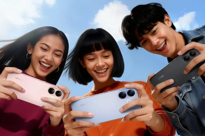 Smartphone stylish untuk konten kreatif