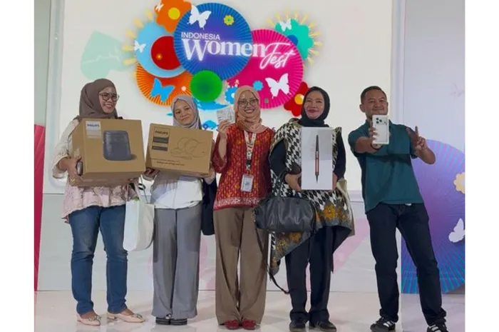 Pemenang Women Lucky Quiz hari pertama.