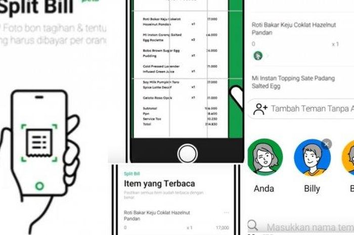 Cara Menggunakan Line Split Bill Agar Tak Bertengkar Soal Bon Makanan ...