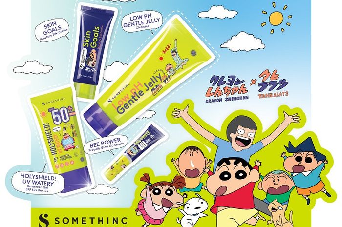 Somethinc Kolaborasi dengan Kartun Jepang Sinchan dan Tahilalat, Bisa ...