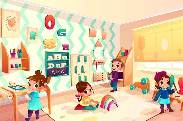 Memungkinkan Anak Self Learning, Begini Plus Minus Montessori School ...