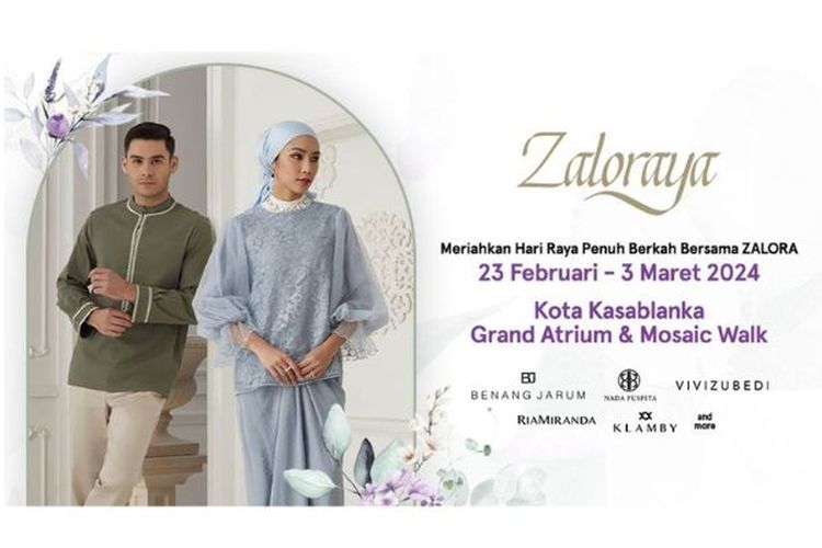 Berkah Ramadan, Zaloraya 2024 Tawarkan Diskon Baju Muslim dari Desainer Ternama! 