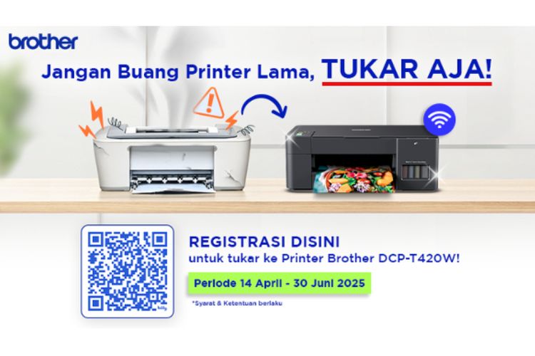 Program Trade-In Madness Brother: Tukar Printer Lama, Dapatkan Teknologi Baru