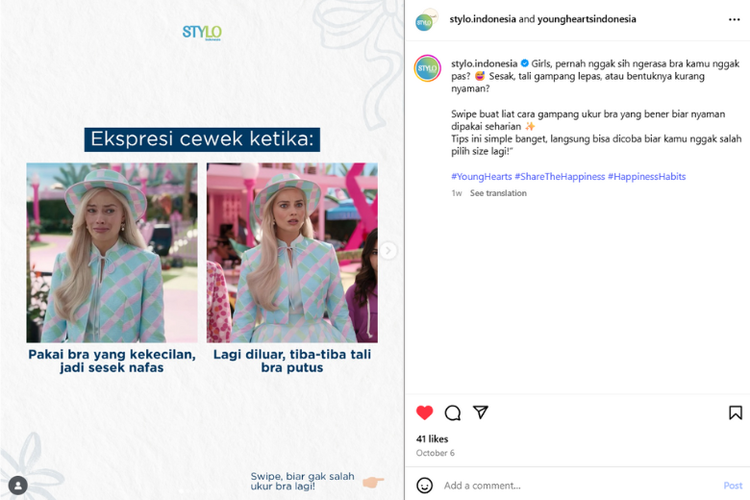 Gerakan Hearts Beyond With Stylo Dorong Remaja Memahami Pentingnya First Bra