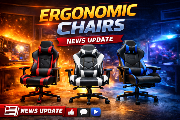 Rekomendasi 10 Kursi Gaming Ergonomis Terbaik dengan Desain Nyaman untuk Kerja dan Bermain Game di 2026 