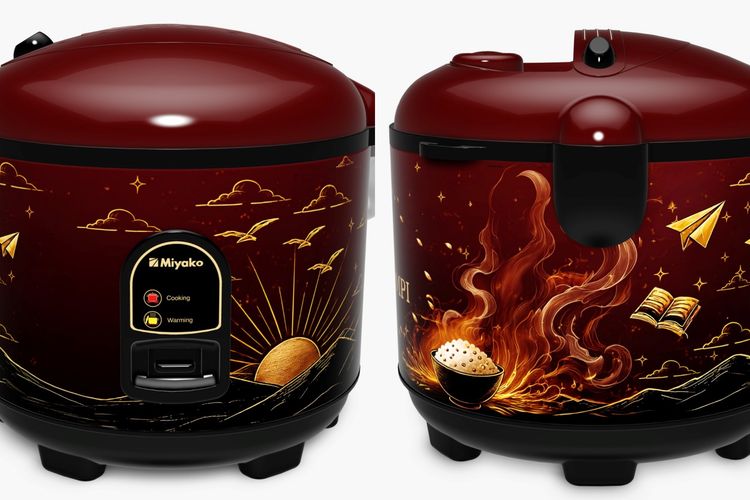 Mengubah Alat Rumah Tangga Rice Cooker Menjadi Kanvas Seni dan Jembatan Kebaikan