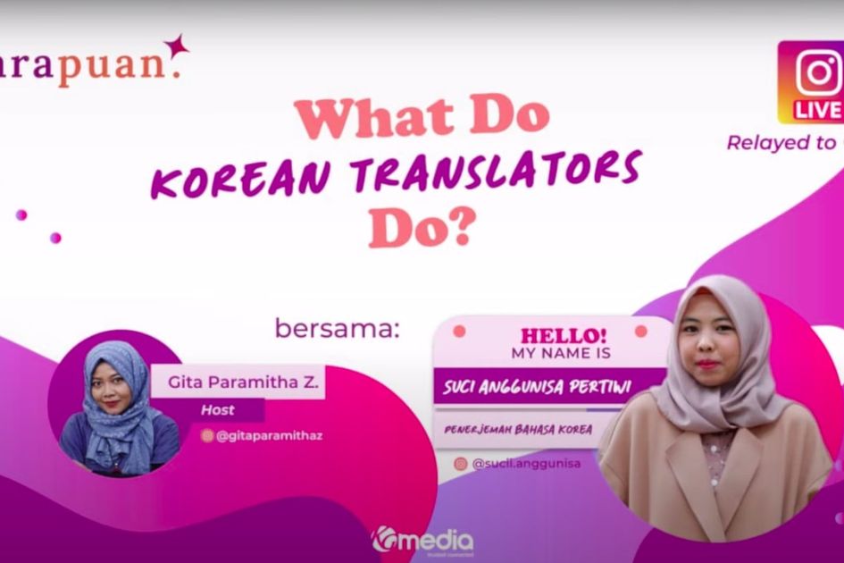 Suci Anggunisa Bagikan Serunya Menjadi Penerjemah Drama Korea