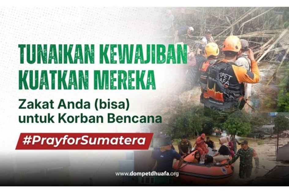 Enam Alasan Zakat Boleh Disalurkan untuk Korban Bencana Alam 
