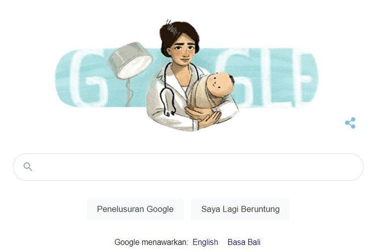 Tampilan Google Doodle hari ini tampak beda dari biasanya. Sosok wanita itu adalah Marrie Thomas, dokter perempuan pertama. Yuk cari tahu profilnya