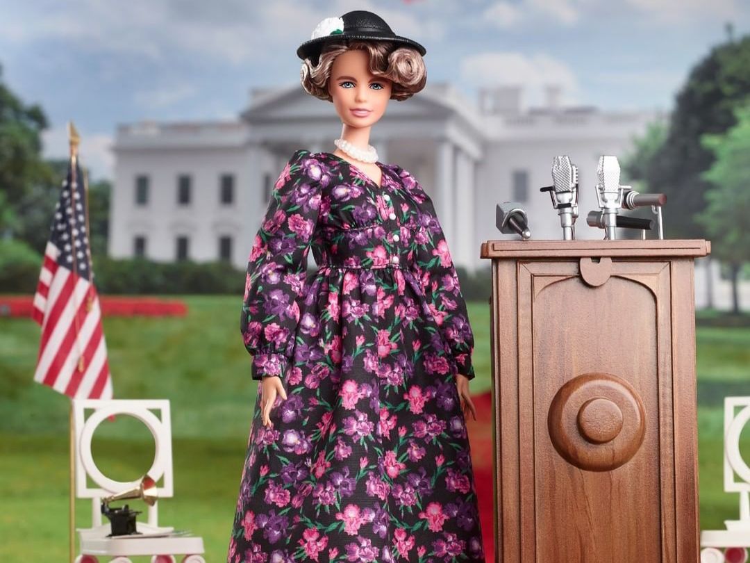 Barbie, boneka yang berasal dari perusahaan mainan Mattel merilis boneka Barbie dari Eleanor Roosevelt.  Dianggap menginspirasi, siapakah dia? 