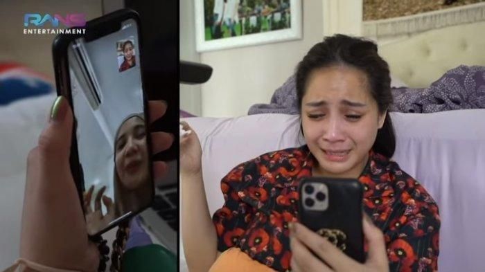 Tak kuasa tahan tangis saat menonton video Zaskia Sungkar melahirkan. Berikut tangisan haru Nagita Slavina untuk sahabatnya...