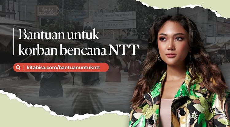 NTT dilanda bencana banjir bandang dan longsor, Marion Jola ikut bersedih hingga buat penggalangan dana untuk korban bencana.