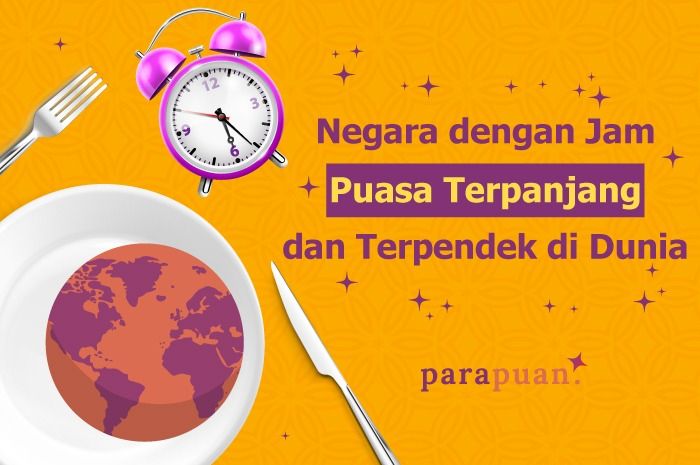 Jika waktu puasa di Indonesia hanya berkisar 13 jam, ada beberapa negara yang puasa hampir 20 jam setiap harinya! 