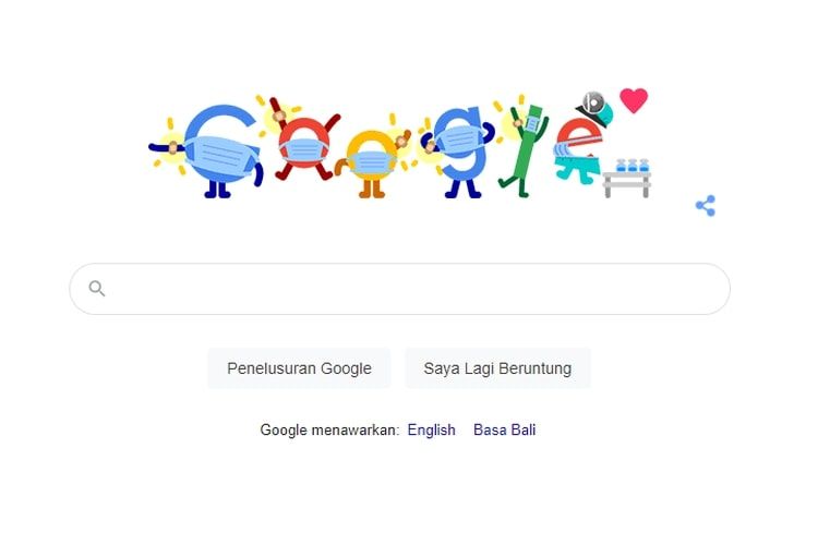Wah, unik banget! Google Doodle hari ini (1/5/2021), mengusung tema tentang pencegahan Covid-19! Simak yuk ulasannya berikut!