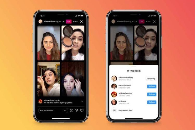 Fitur Instagram Live menjadi sangat populer selama pandemi. Baru-baru ini Instagram meluncurkan fitur baru tambahan yang dinilai contek Clubhouse.