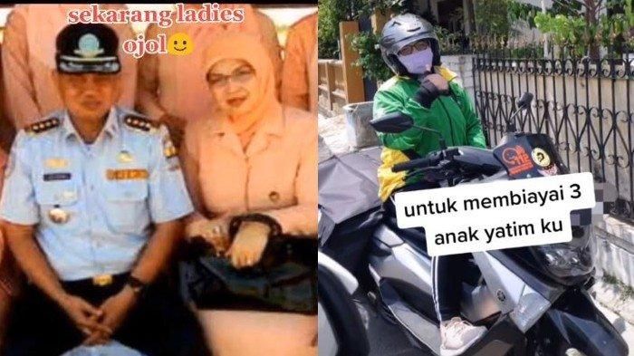 Di TikTok viral kisah seorang ibu yang dulunya merupakan mantan istri pejabat, kini beralih menjadi seorang driver ojol untuk hidupi tiga anaknya.