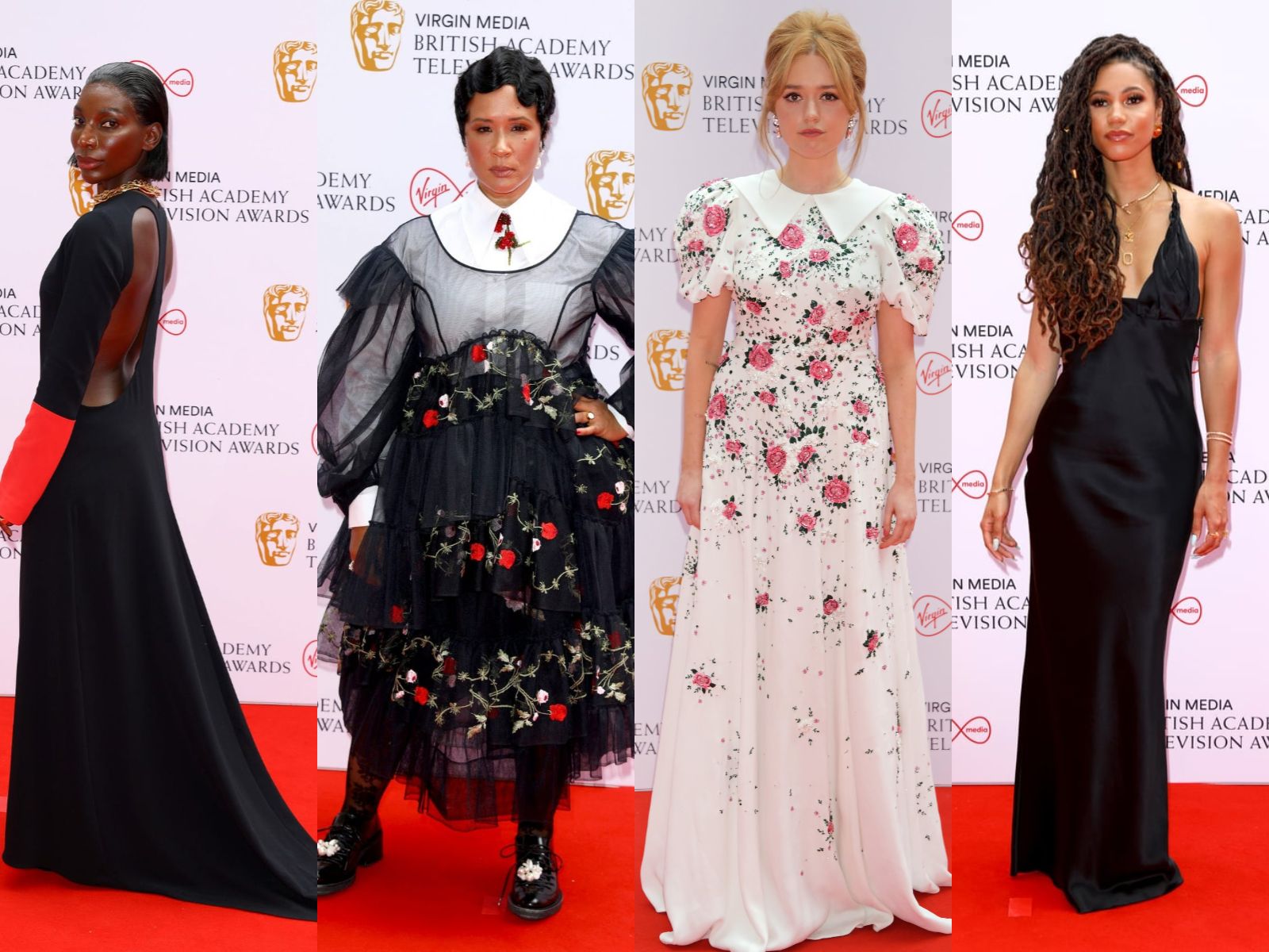 Pada ajang BAFTA TV Awards 2021, sejumlah bintang mengenakan busana terbaik dalam red carpet. Siapa saja?