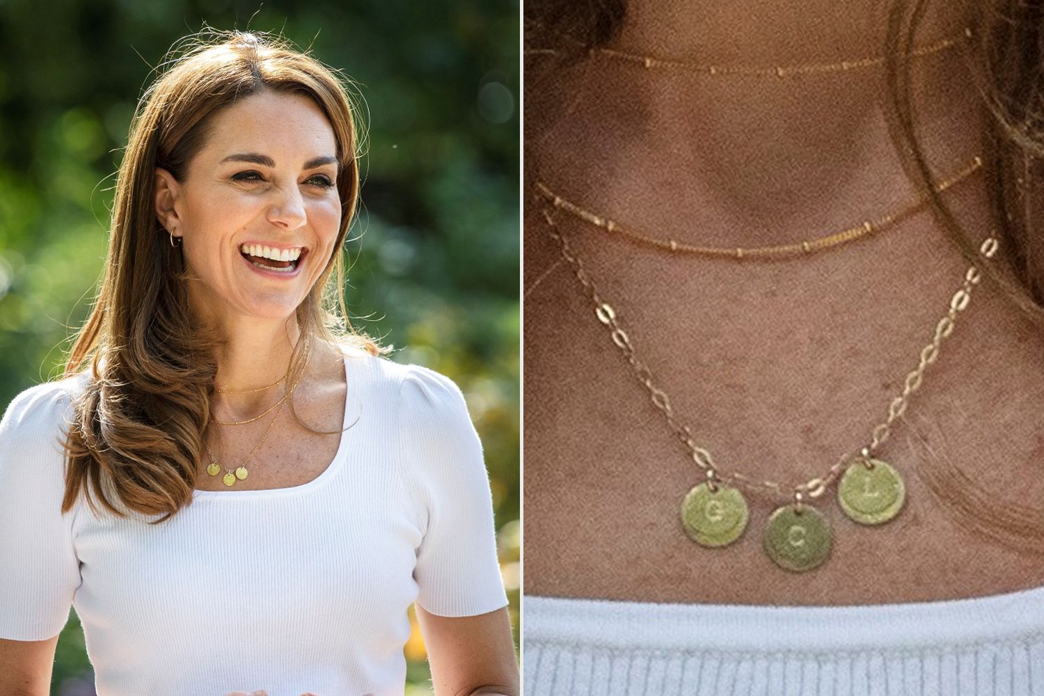 Pada acara the Royal Foundation Centre for Early Childhood, Kate Middleton mengenakan kalung inisial ketiga anaknya. Apa maknanya?