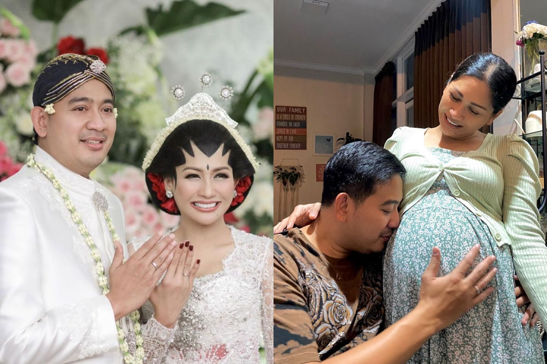Kabar bahagia Tata Janeeta baru saja melahirkan anak pertamanya dari Brotoseno. Dikaruniai bayi laki-laki nan tampan.