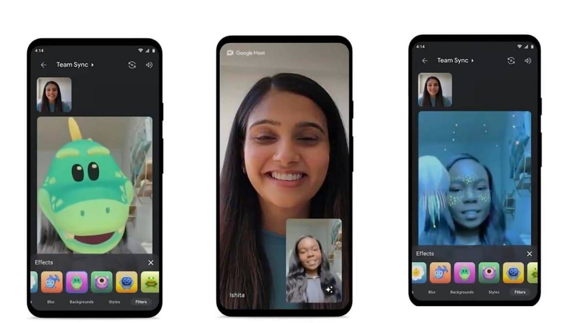 Google Meet merilis filter dan efek baru yang bisa kamu tambahkan saat melakukan panggilan dengan teman menggunakan Gmail pribadi di smartphone.