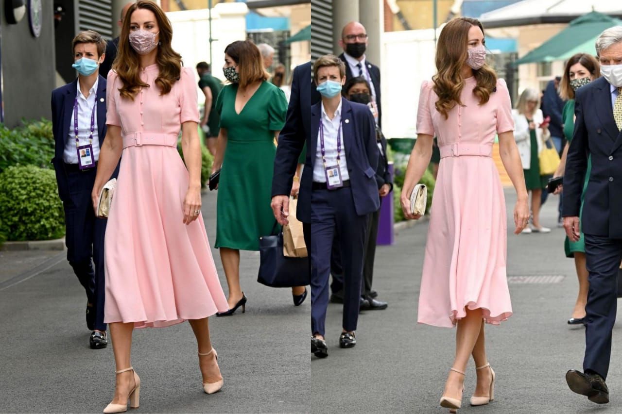 Penampilan simple dan elegan Kate Middleton ini mencuri perhatian. Tiru gaya elegan Kate Middleton dengan produk fashion lokal berikut.