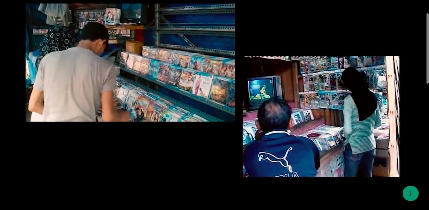 Karya Riar Rizaldi yang dipamerkan di perhelatan seni media berkala daring ini berjudul Ghost Like Us.
